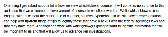 SEC whistleblower lawyers