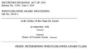 maximum SEC whistleblower award