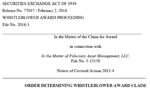 SEC whistleblower tip form