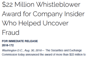 culpable SEC whistleblowers